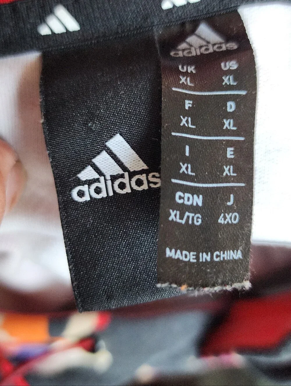 adidas Multi‑Color Graphic Pullover Hoodie
